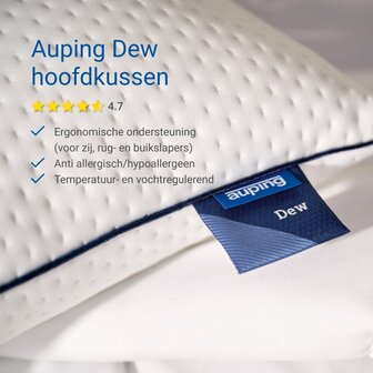 Auping Dew hoofdkussen 60x70 cm