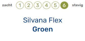 Silvana Flex Groen Medium 14 cm hoofdkussen
