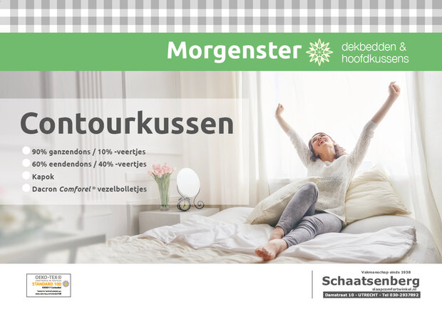 Morgenster Contour kussen