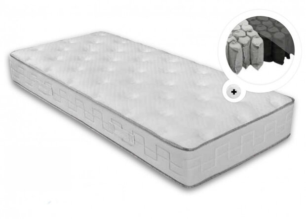 Quartz Stable Latex - pocketvering matras van Polypreen